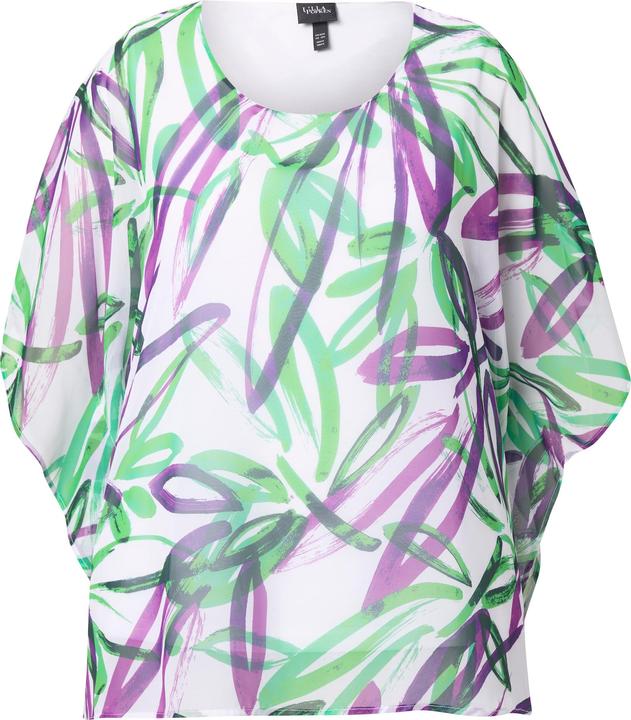 Produktbild Ulla Popken Chiffon-Überwurf, Oversized, Rundhals, Halbarm (46, 48)