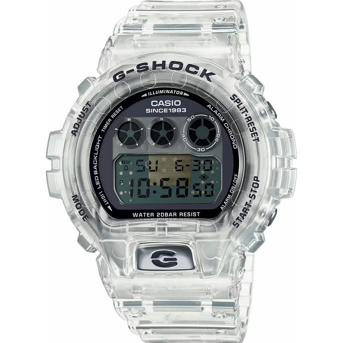 Casio Trasparente Orologio Da Polso, G-Shock 40Th Anniversary Clear Remix, (Orologio Sub, 50 Mm)