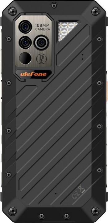 Actual product image Ulefone Smartphone Power Armor 18 Ultra 5G 12GB/512GB (schwarz) ohne Ladegerät (512 GB, Black, 6.57", Dual SIM, 5G)