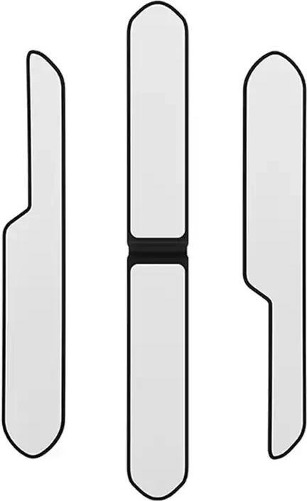 Actual product image Baseus T-Space Bumper Guard Kit for Tesla Pack of 6 (black)