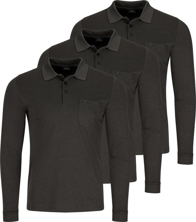 Image du produit Ragman 3er Pack Basic Poloshirt (M)