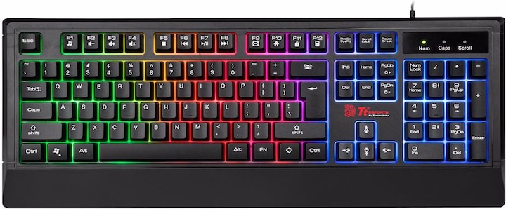 Actual product image Tt eSPORTS Challenger Combo (DE, Cable)