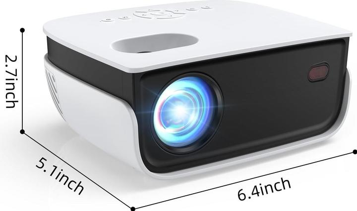Actual product image Hopvision Mini projector 7500L Full HD 1080P (Full HD, 7500 lm)