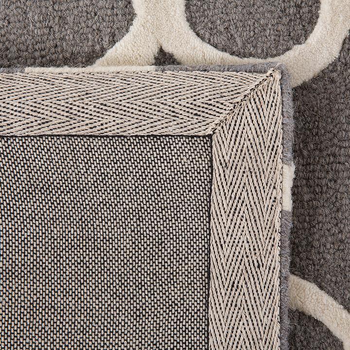 Actual product image Beliani Dark-haired wool 80 x 150 cm gray ZILĖ (80 x 150 cm)