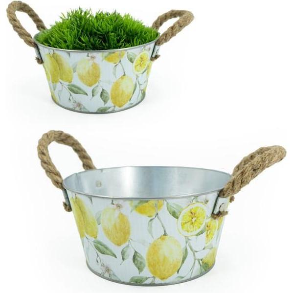 Noor, Blumentopf, Pflanztopf - Zitrone