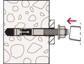 Actual product image Fischer FAZ II Plus 10/20 Wedge anchor 105mm 10mm 564580 25pcs. (25 pcs.)