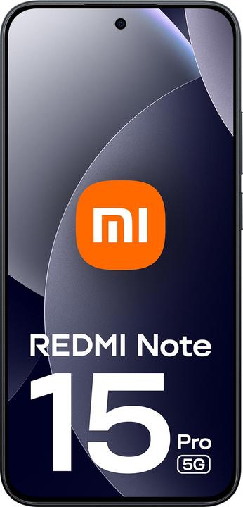 Produktbild Xiaomi Redmi Note 15 Pro (256 GB, Black, Schwarz, 6.83", Dual SIM, 5G)