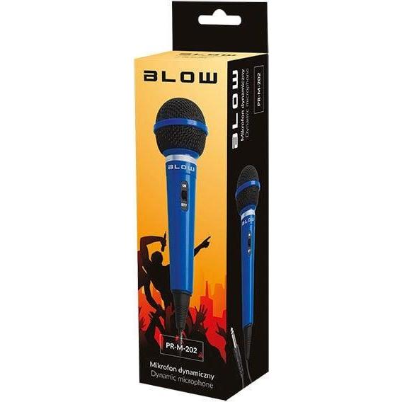 Thumbnail - Blow MICROPHONE PR-M-202 BLUE, Mikrofon