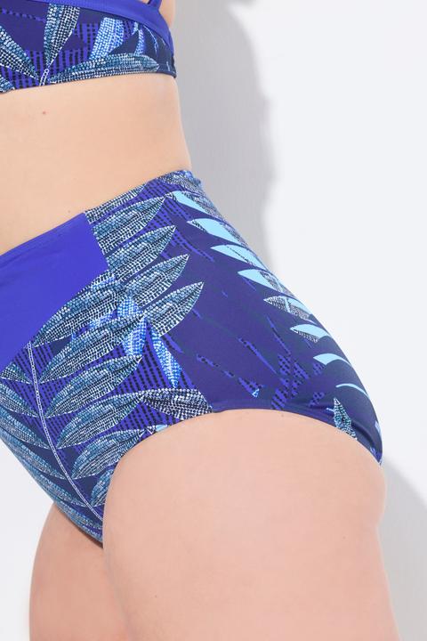 Immagine prodotto Ulla Popken Bikini con felci, coppe morbide e drappeggio (44)