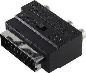 Produktbild Secomp Scart to Composite & S-Video Adapter (Winkeladapter)