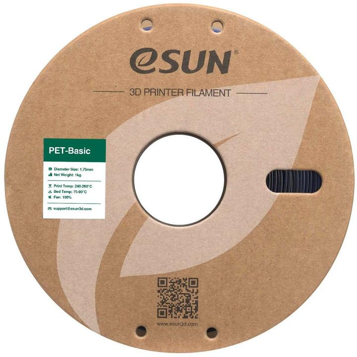 Actual product image eSUN Filament PET Basic Blau 1.75 mm 1 kg (PET, 1.75 mm, 1000 g)