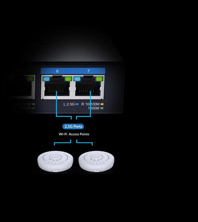 Produktbild D-Link DMS-107/E Switch (7 Ports)