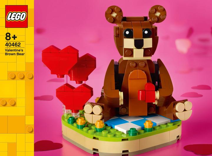Produktbild LEGO Valentinstag-Bär (40462, LEGO Classic)