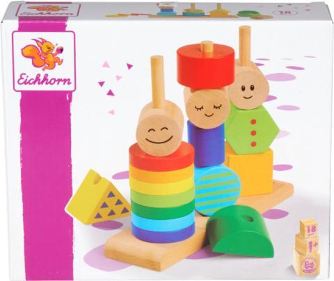 Actual product image Eichhorn EH Figuren Steckspiel