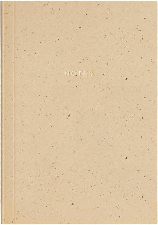 Rico Design Notizbuch S, Cappuccino, 80 Blatt, 100 g/m
