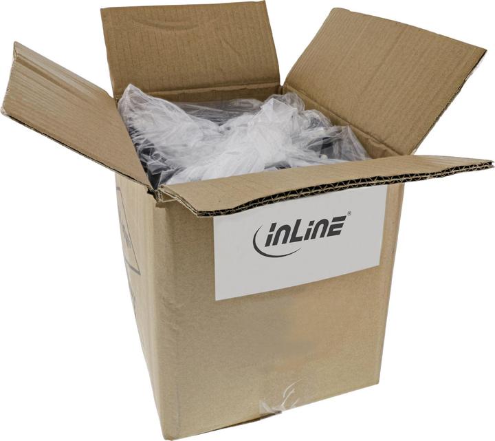 Actual product image InLine 70er B-Pack ® USB 2.0 Kabel, A an B, schwarz, 2m (2 m, USB 2.0)