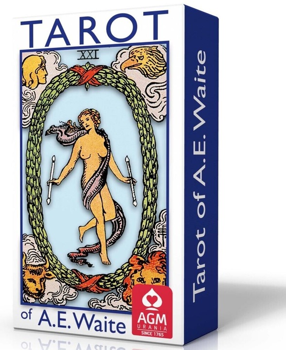 Image du produit Tarot of A.E. Waite (Blue Edition, Standard, GB) (Anglais, Arthur Edward Waite, 2024)
