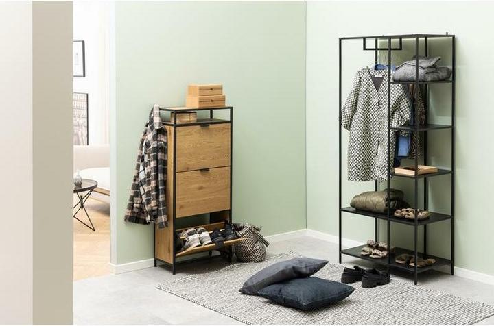 Image du produit AC Design Meuble à chaussures Seaford (56 x 30 x 129 cm)