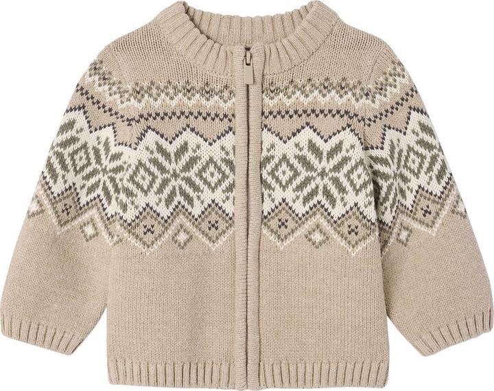 Produktbild Vertbaudet Baby Strickjacke mit Reissverschluss und Jacquardmuster (92)