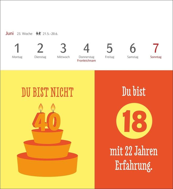 Produktbild Harenberg Der fette Vogel bricht den Ast Postkartenkalender 2026 - Wochenkalender - 53 Karten mit frechen