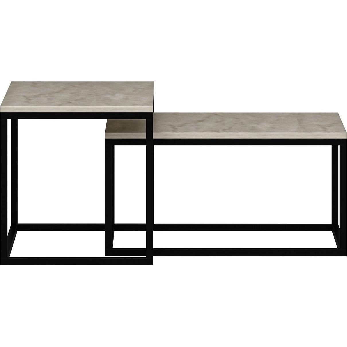 Thumbnail - Skye Decor, Couchtisch + Beistelltisch, Leka (72 x 37 x 45 cm)