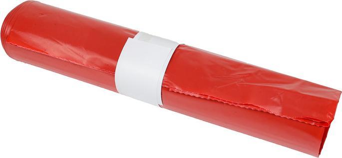 Produktbild Dönges Abfallsack 120 l, 700 x 1100 mm, rot, 85 my, Recycling-LPDE, 120 l (120 l)