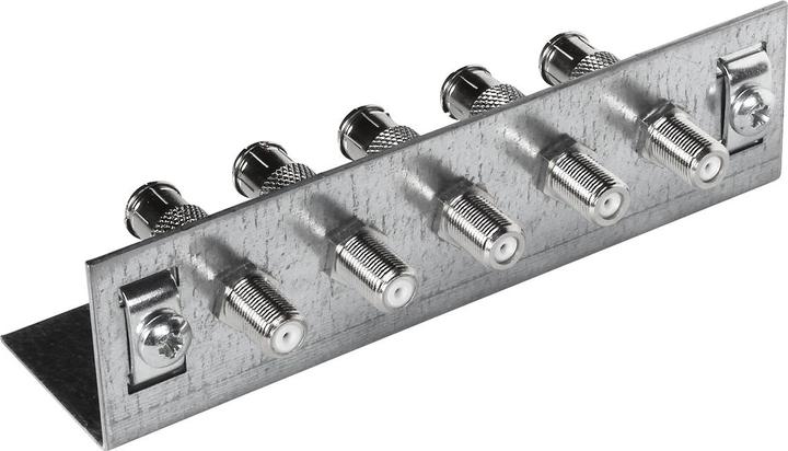 Produktbild Axing Erdungswinkel QEW 5-12 einreihig, Quickfix, 5-fach