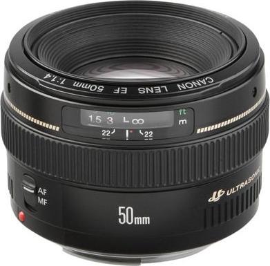 Actual product image Canon EF USM 1.4/50 (Canon EF, full size)