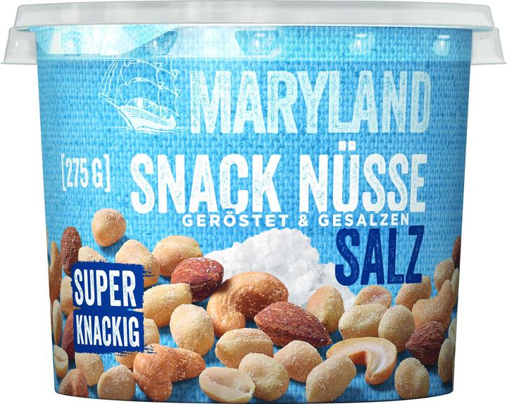 Actual product image Maryland Snack nuts salt (275 g)