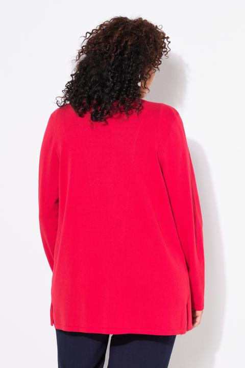Produktbild Ulla Popken Strickjacke, Schalkragen, Langarm (58)
