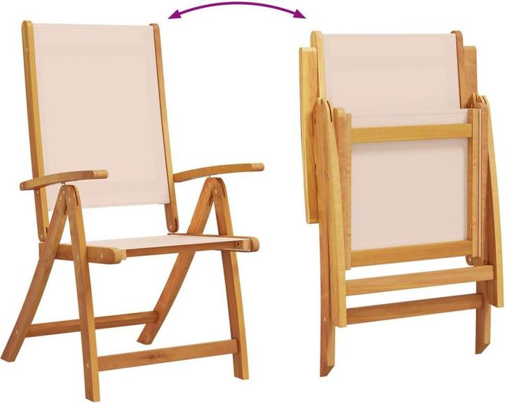 Produktbild vidaXL Garten Essgruppe (160 x 85 x 75 cm)