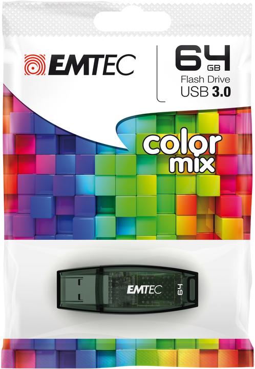 Produktbild Emtec C410 Color Mix (64 GB, USB-A)
