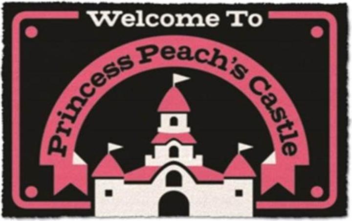 Actual product image Pyramid Peach Door Mat Welcome 02 (60 x 40 cm)