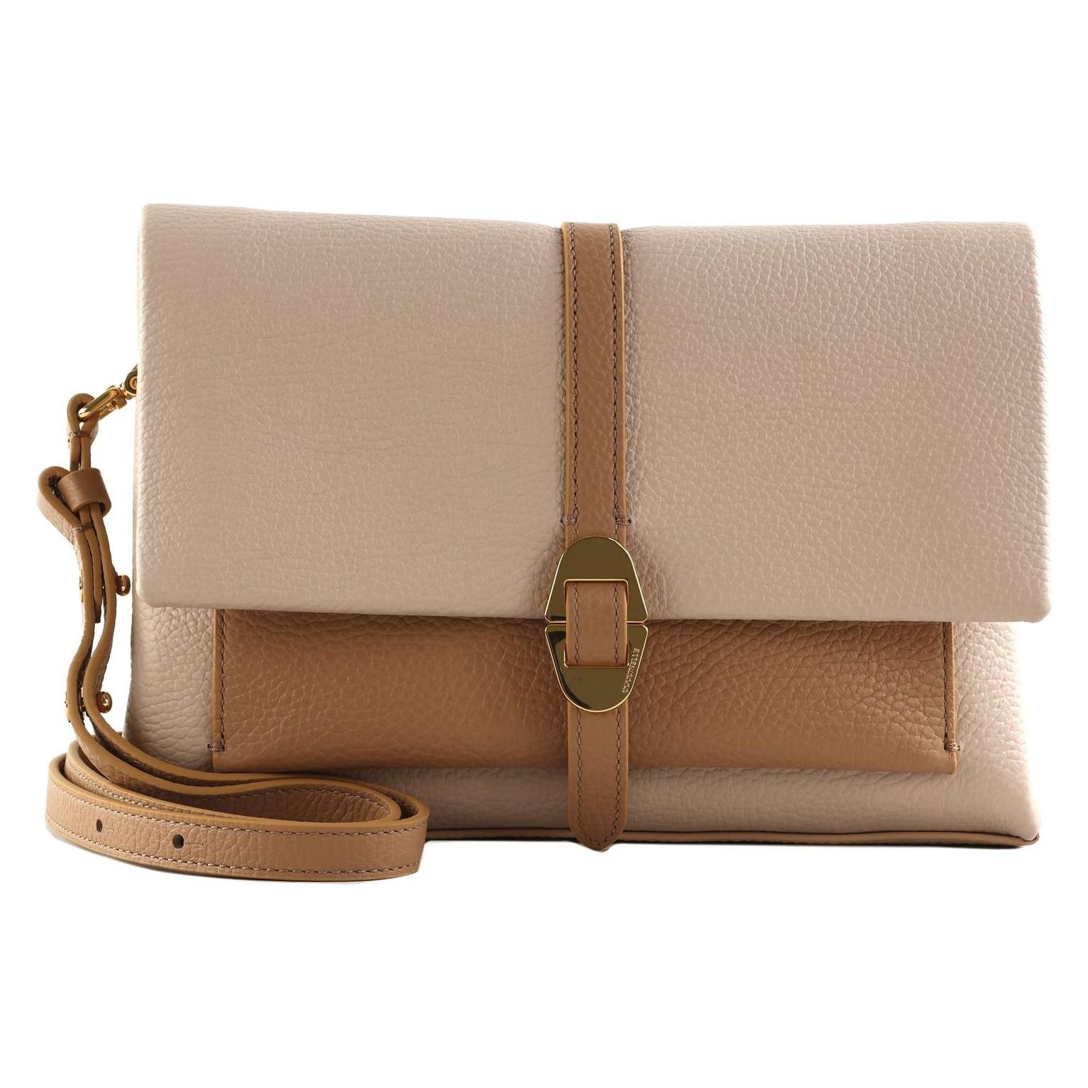 Coccinelle, Damen, Handtasche, Dorian Bicolor Handbag Grained Leather