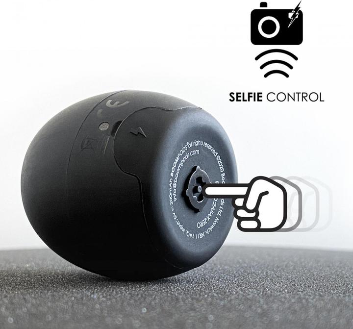 Produktbild Boompods Zero Bluetooth® Lautsprecher Freisprechfunktion, stossfest, Wasserfest Schwarz (5 h, Akkubetrieb)