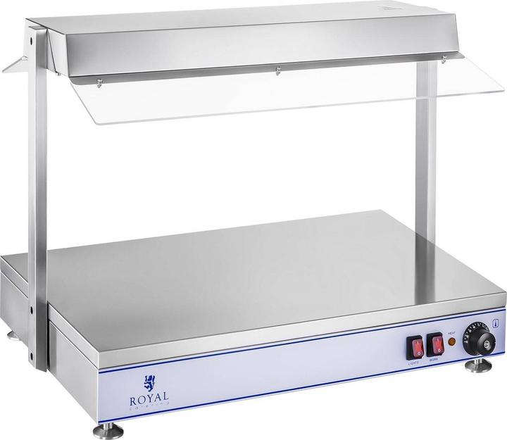 Actual product image Royal Catering Hot Plate - 2 halogen lamps - 1,100 W