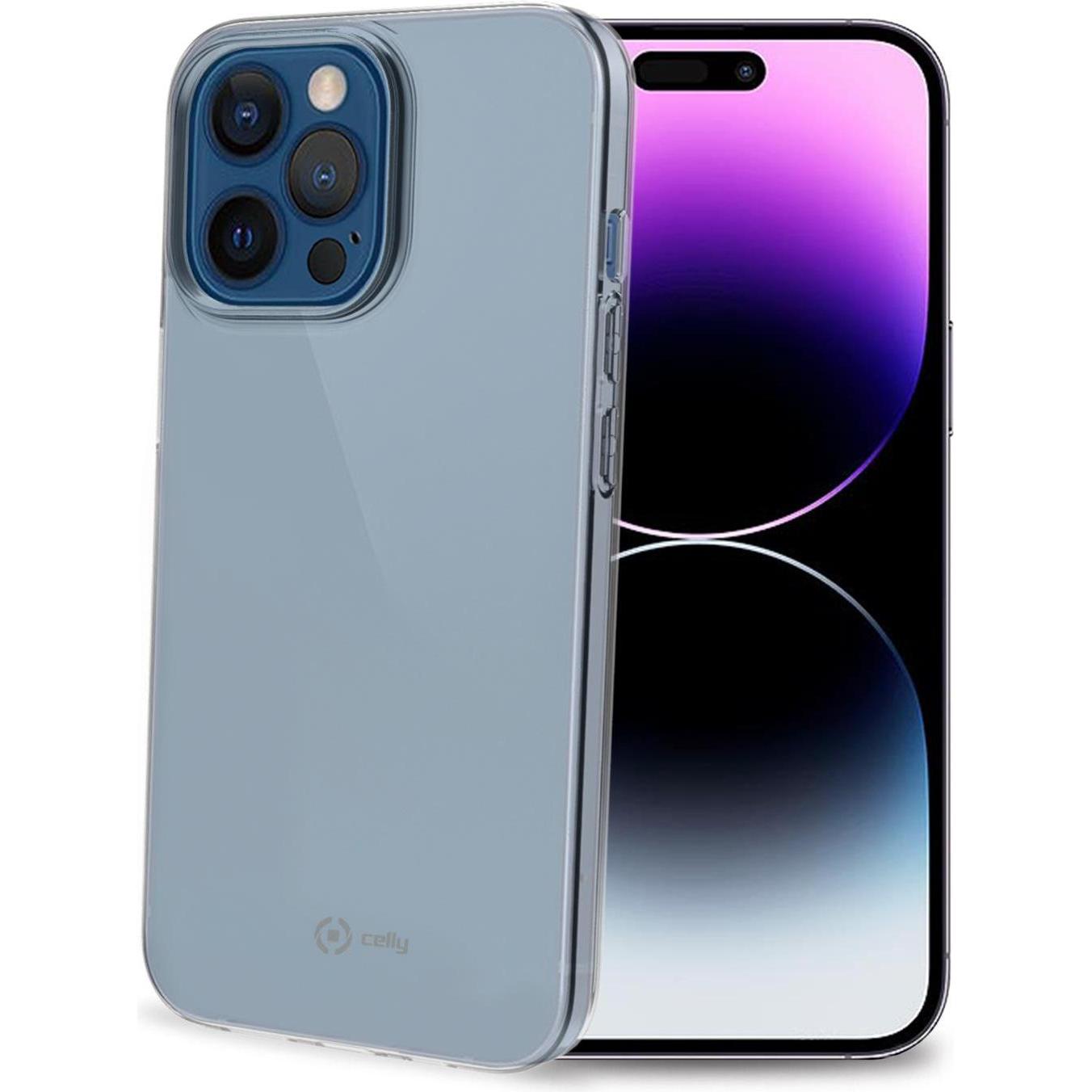 Celly Trasparente Gelskin (Apple Iphone 14 Pro Max), Cover Smartphone,
