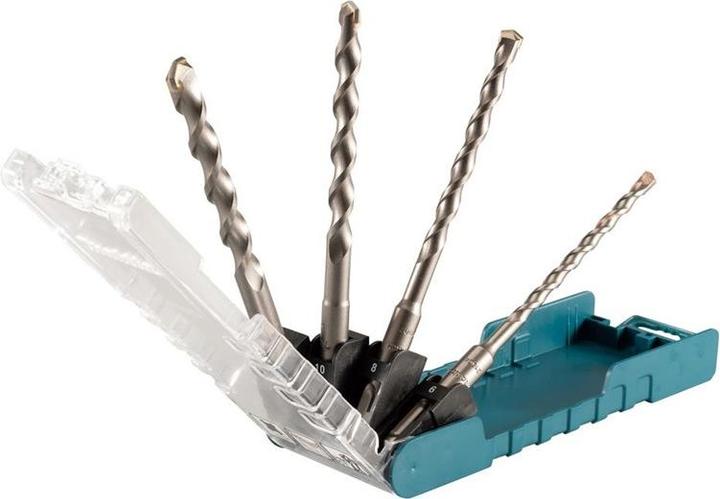 Productafbeelding Makita Sds-Plus Tct Boren Set 4-Delig (12 millimeter, 8 millimeter, 10 millimeter, 6 millimeter)