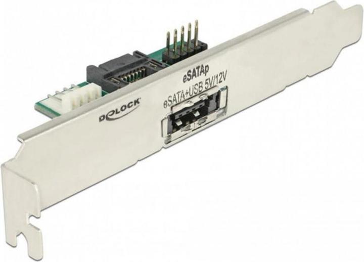 Produktbild Delock Slotblech 1 x eSATApd 5 V / 12 V (eSATA)