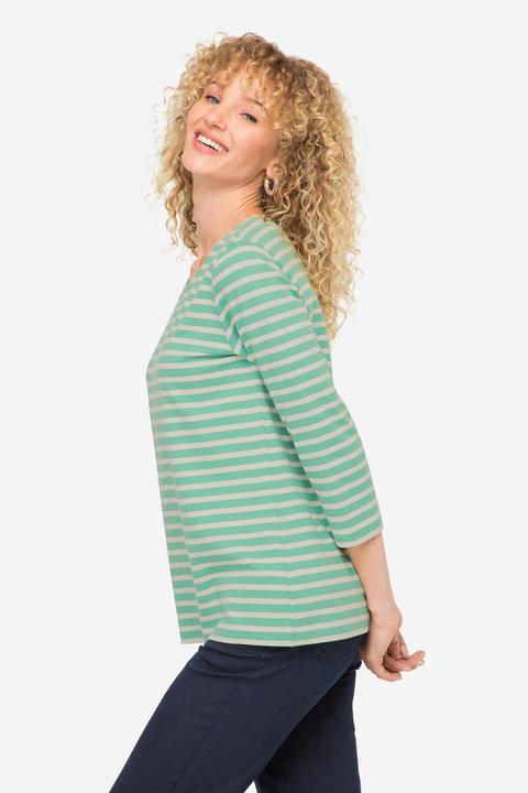 Actual product image Laurasøn Striped T-Shirt Regular Fit (XL)