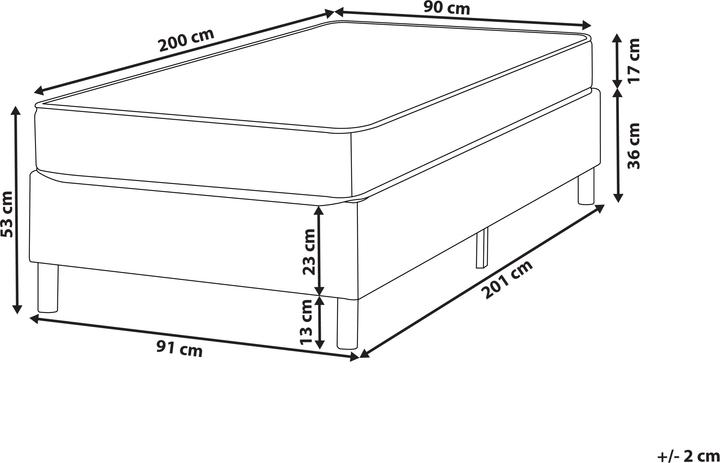 Produktbild Beliani Countess (90 x 200 cm)
