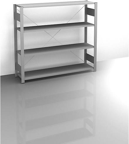 Actual product image kaiserkraft Sideboard boltless shelving unit, galvanised