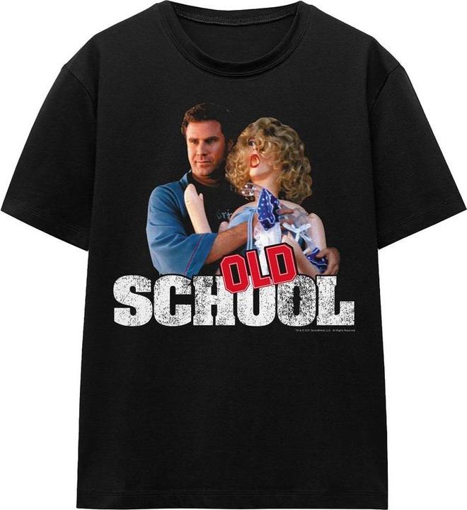 Actual product image Old School Unisex Adult Frank And Friend T-Shirt (L)