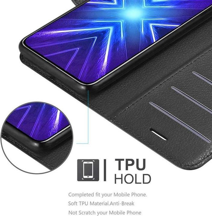 Actual product image Cadorabo Book with stand function cover (Honor 9X)