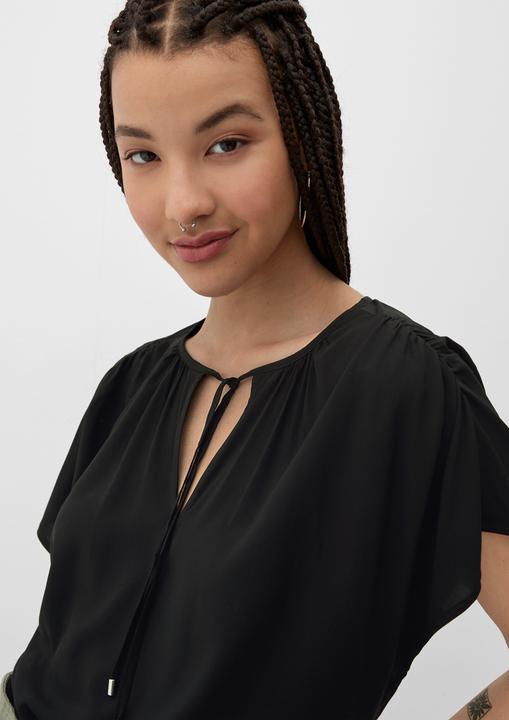 Actual product image s.Oliver Bluse Viskosebluse mit Raffung (32)