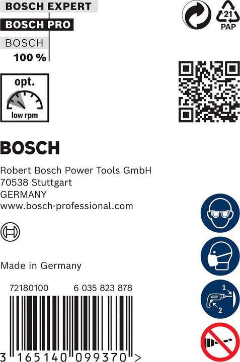 Produktbild Bosch Professional Zubehör PRO Wood HSS Installationsbohrer, 28 x 100 x 400 mm (11 mm)