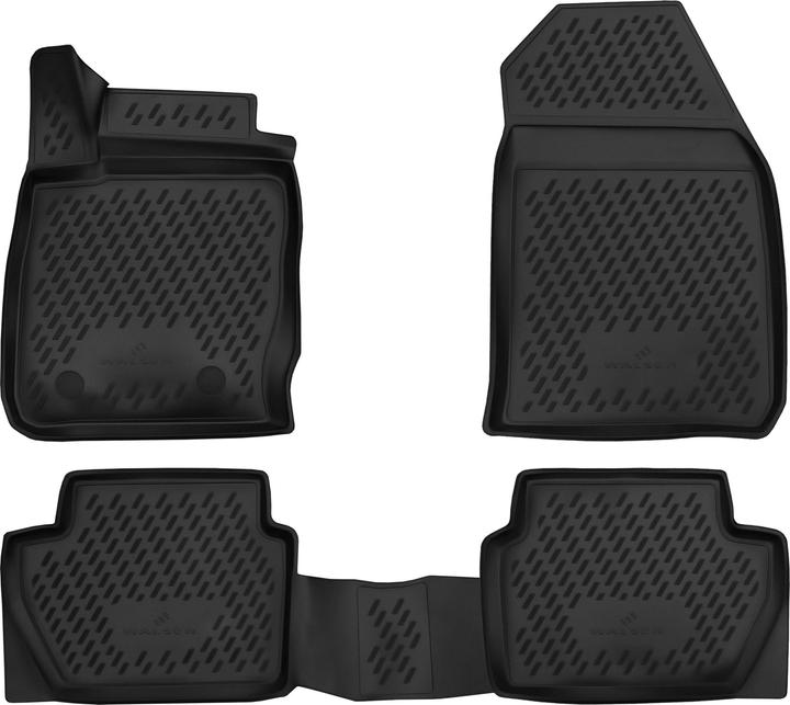 Actual product image Walser Rubber mats XTR for Ford Ecosport, 2nd generation 09/2011-Today (2 front mats + 2 rear mats)