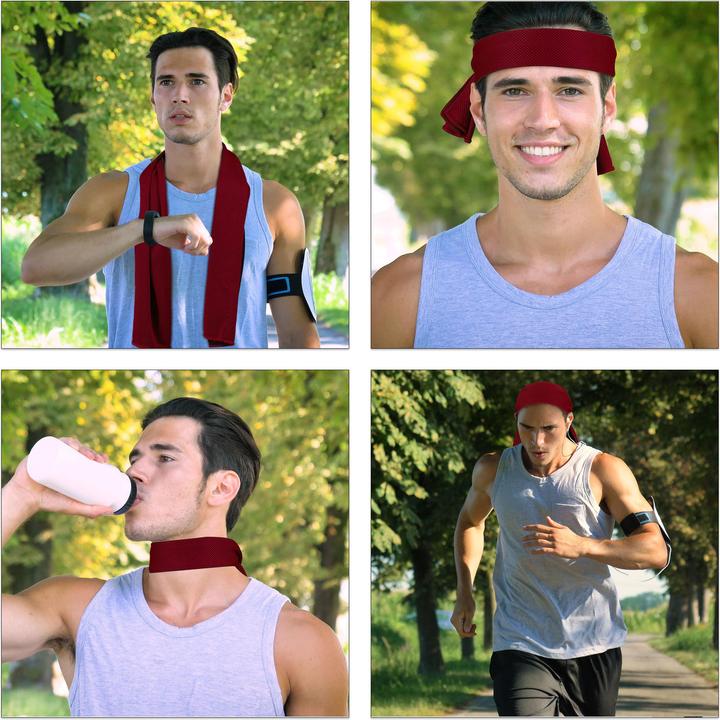 Immagine prodotto Relaxdays Asciugamano Rinfrescante, Set da 2