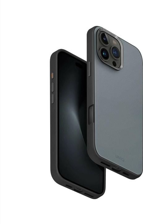 Actual product image Uniq Lyden DS iPhone 16 Pro Max 6.9" Magclick Charging case blue-black/washed blue-black (Apple iPhone 16 Pro Max)