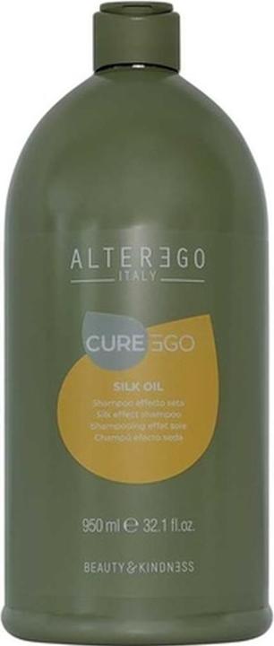 Alter Ego Italy Alterego CureEgo Seidenöl Shampoo 950ml (950 ml, Flüssiges Shampoo)